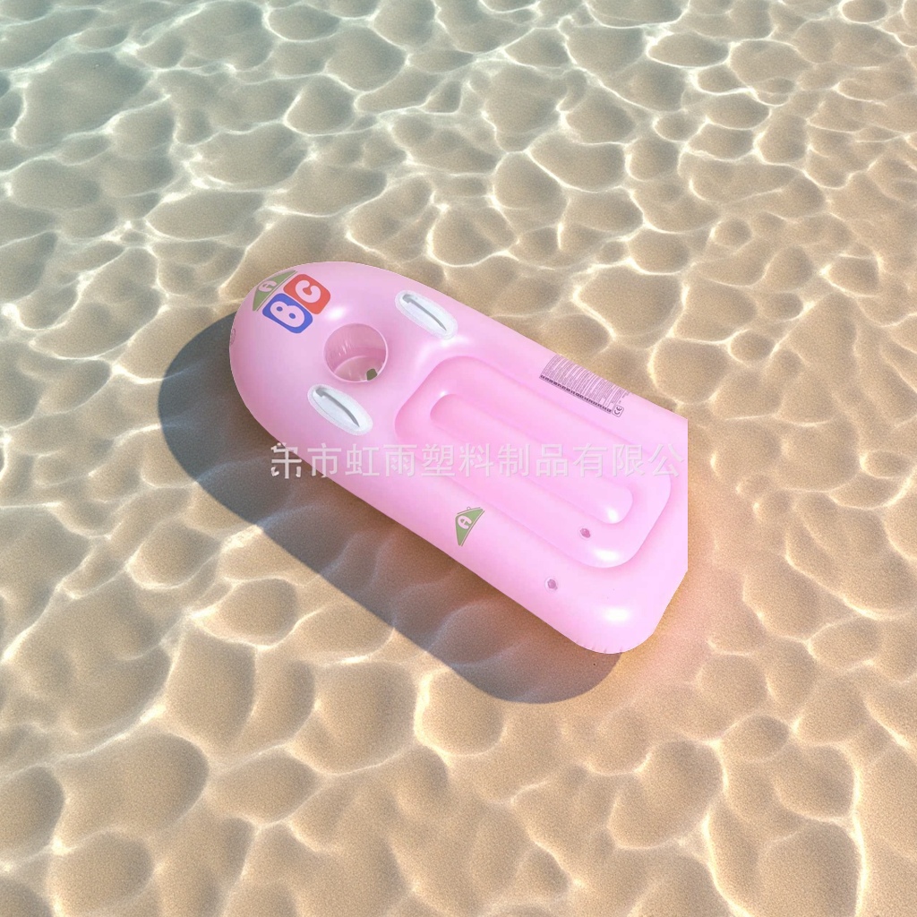 Hongyu's new thickened 120 shell surfboard float with armrests, water play and swimming equipment, children's swimsuits, factory direct sales Item Picture