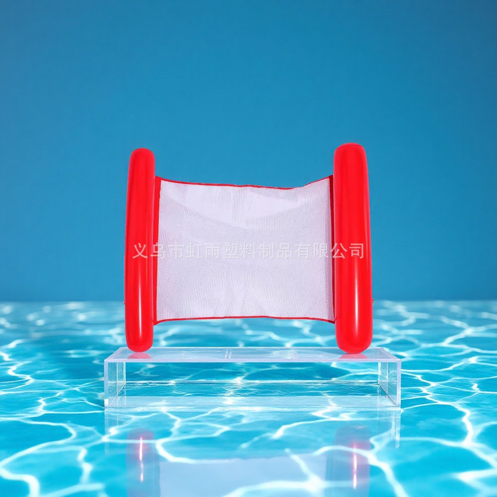 Hongyu Foreign Trade Water Lounge chairs, hammocks, PVC mesh inflatable floating beds, wholesale packaging, rubber pads, leisure and outdoor products Application Scenario