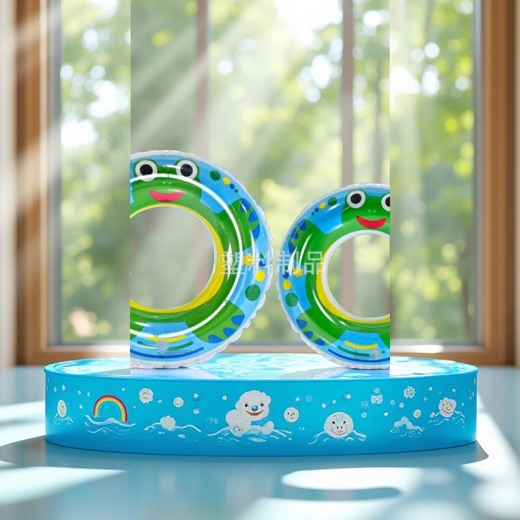 Hongyu Animal Hug Swimming Ring, children's water Environmental Protection PVC Cartoon Cute pet inflatable toy manufacturer wholesale Item Picture