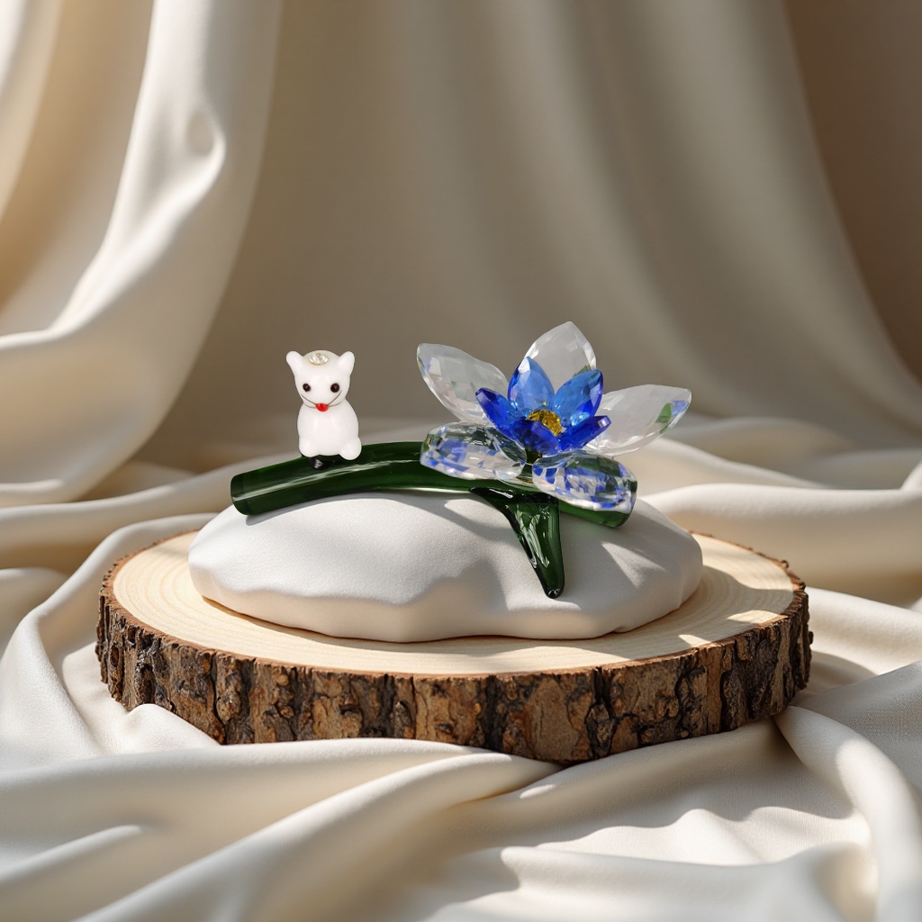 Crystal handicrafts, crystal balls, natural crystal Marine animal ornaments, art gifts, collectibles and decorative items