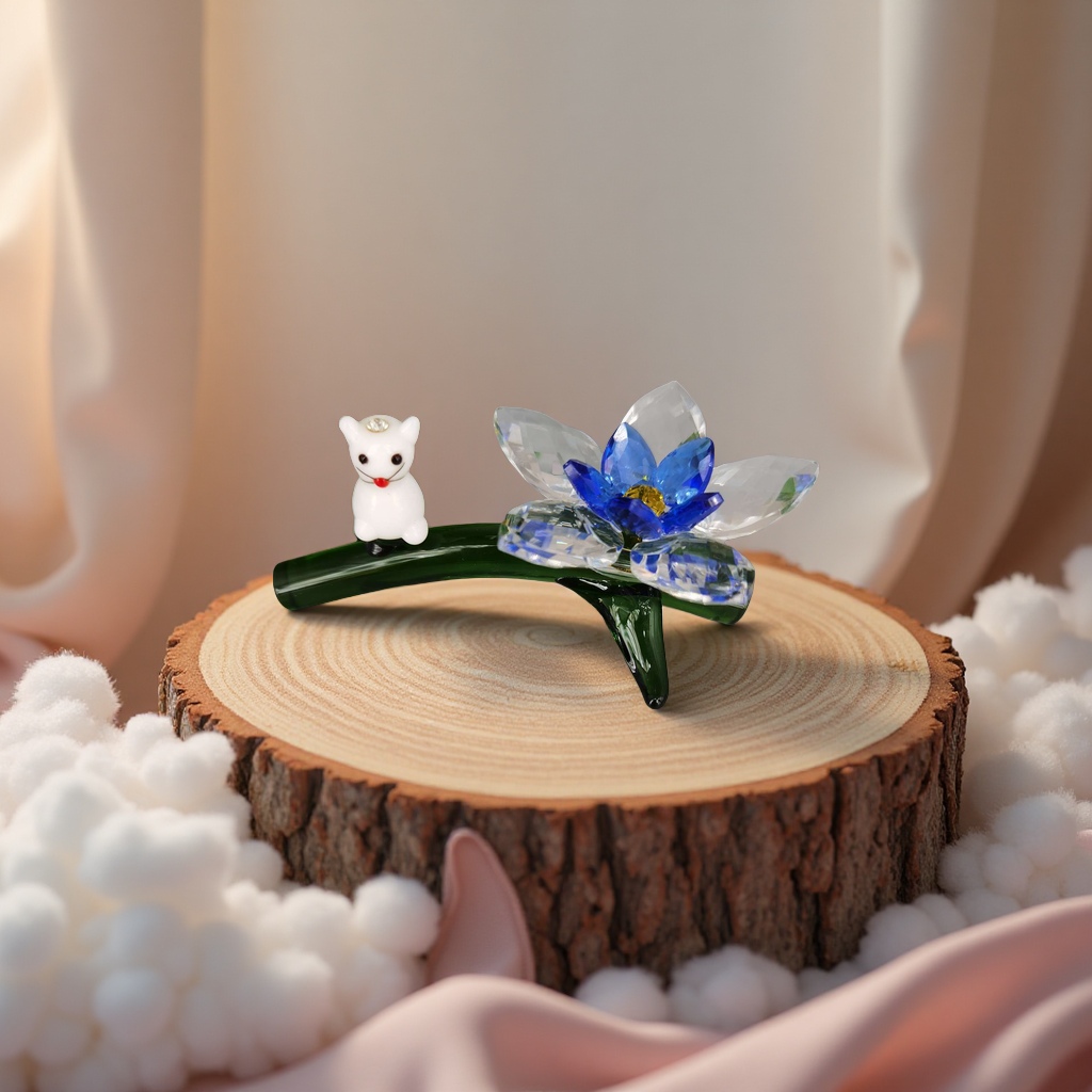 Crystal handicrafts, crystal balls, natural crystal Marine animal ornaments, art gifts, collectibles and decorative items Application Scenario