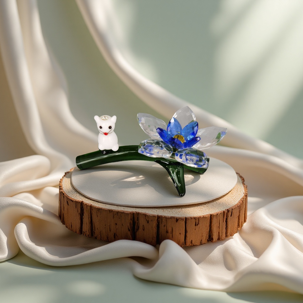 Crystal handicrafts, crystal balls, natural crystal Marine animal ornaments, art gifts, collectibles and decorative items details Picture