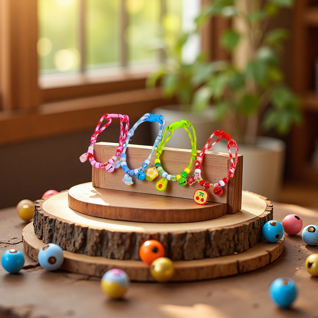 宠物项圈狗狗彩色铃铛编织颈圈小猫舒适安全扣宠物装饰手链饰品