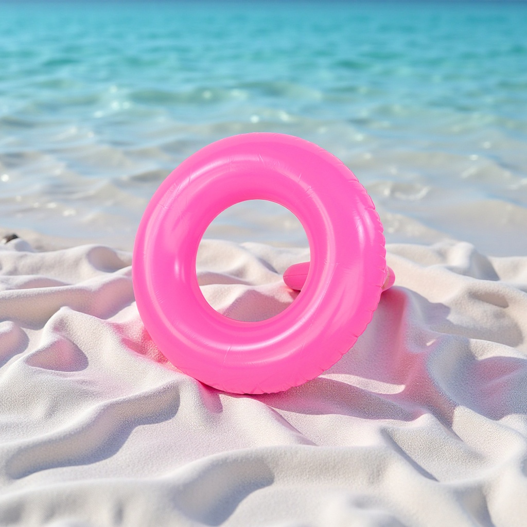 Wholesale of Hongyu's new children's flamingo cartoon inflatable swimming rings. Cute underarm rings with thickened sports and outdoor swimming products Application Scenario