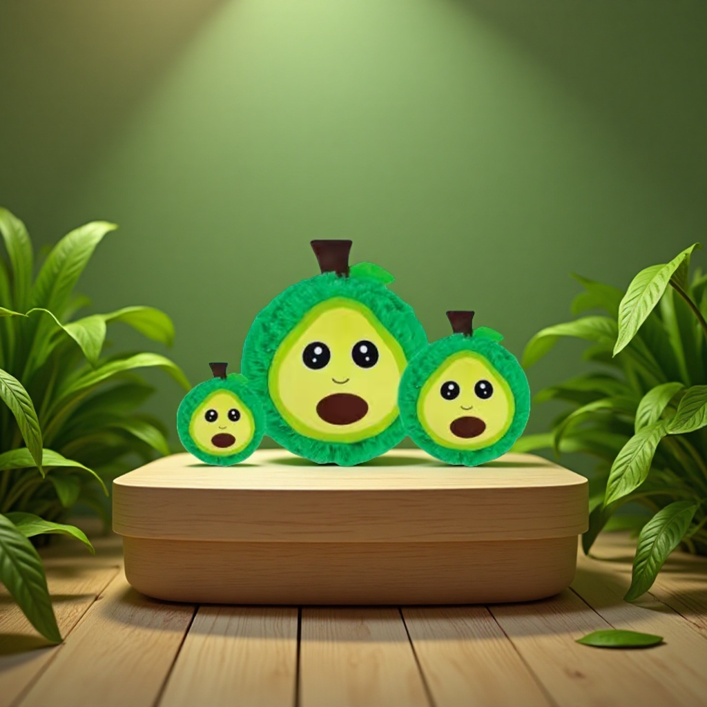 Inflatable toy balls - Plush toys, creative and trendy inflatable toys, fruit-shaped plush ornaments, children's gifts details Picture