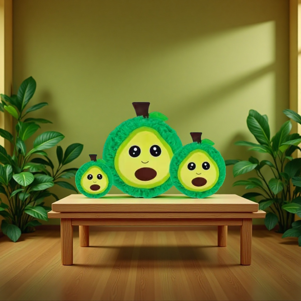 Inflatable toy balls - Plush toys, creative and trendy inflatable toys, fruit-shaped plush ornaments, children's gifts Specification image