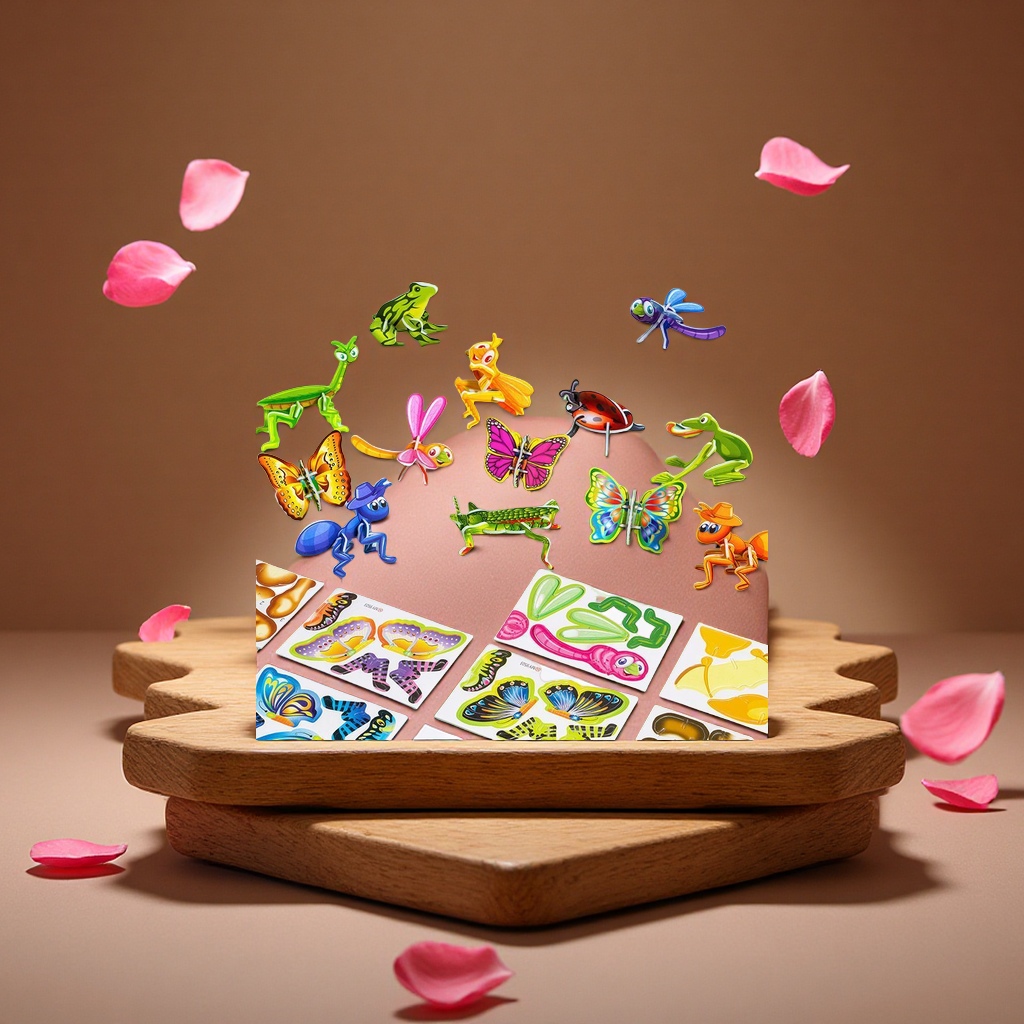 DIY creative jigsaw puzzles for children's educational toys