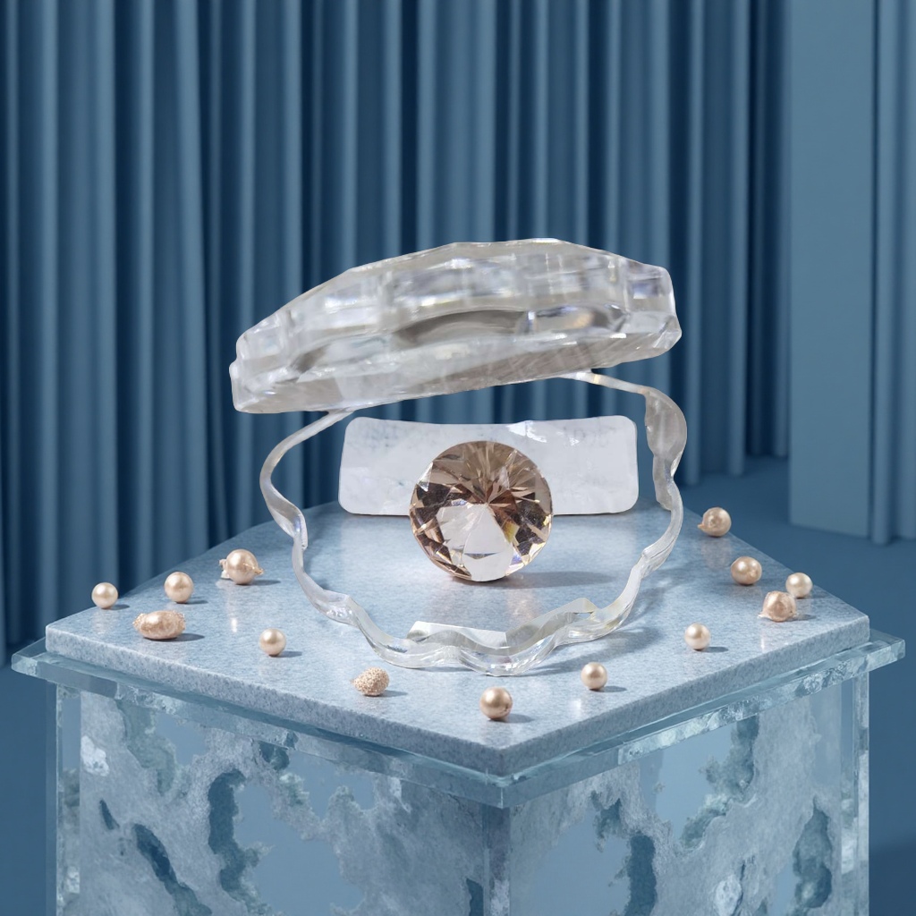Crystal balls, natural crystal ornaments, energy decorations, feng shui displays, crystal jewelry, cross-border gifts, elegant and generous details Picture