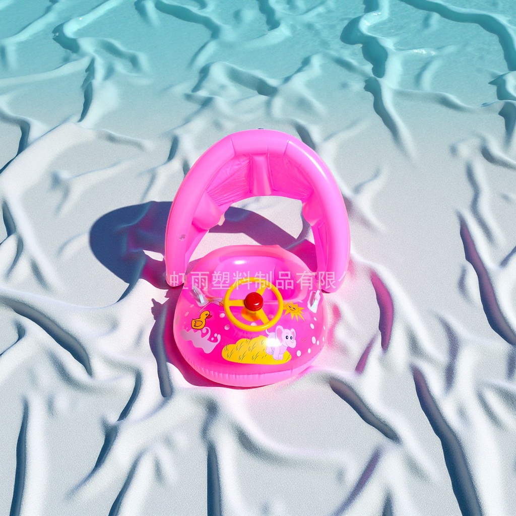 Hongyu baby swimming rings, baby elephant sunshade seat rings, children's lifebuoys, Baby Can sound horns, small yachts, sports, outdoor swimming products Application Scenario