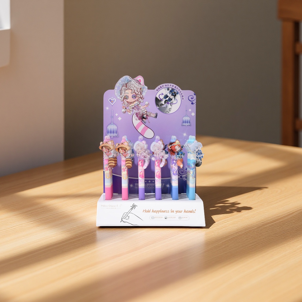 Chenxi's 2D tail is designed with cute and fun ballpoint pens. Wholesale of stationery for primary school students, children's hats, headscarves and accessories Item Picture