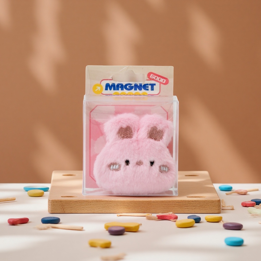 Kapibala plush fridge magnet Magnetic attraction cultural and creative home decoration backpack Children diy Gift Toy Magnetic stick New, Unique and Fun accessories Application Scenario