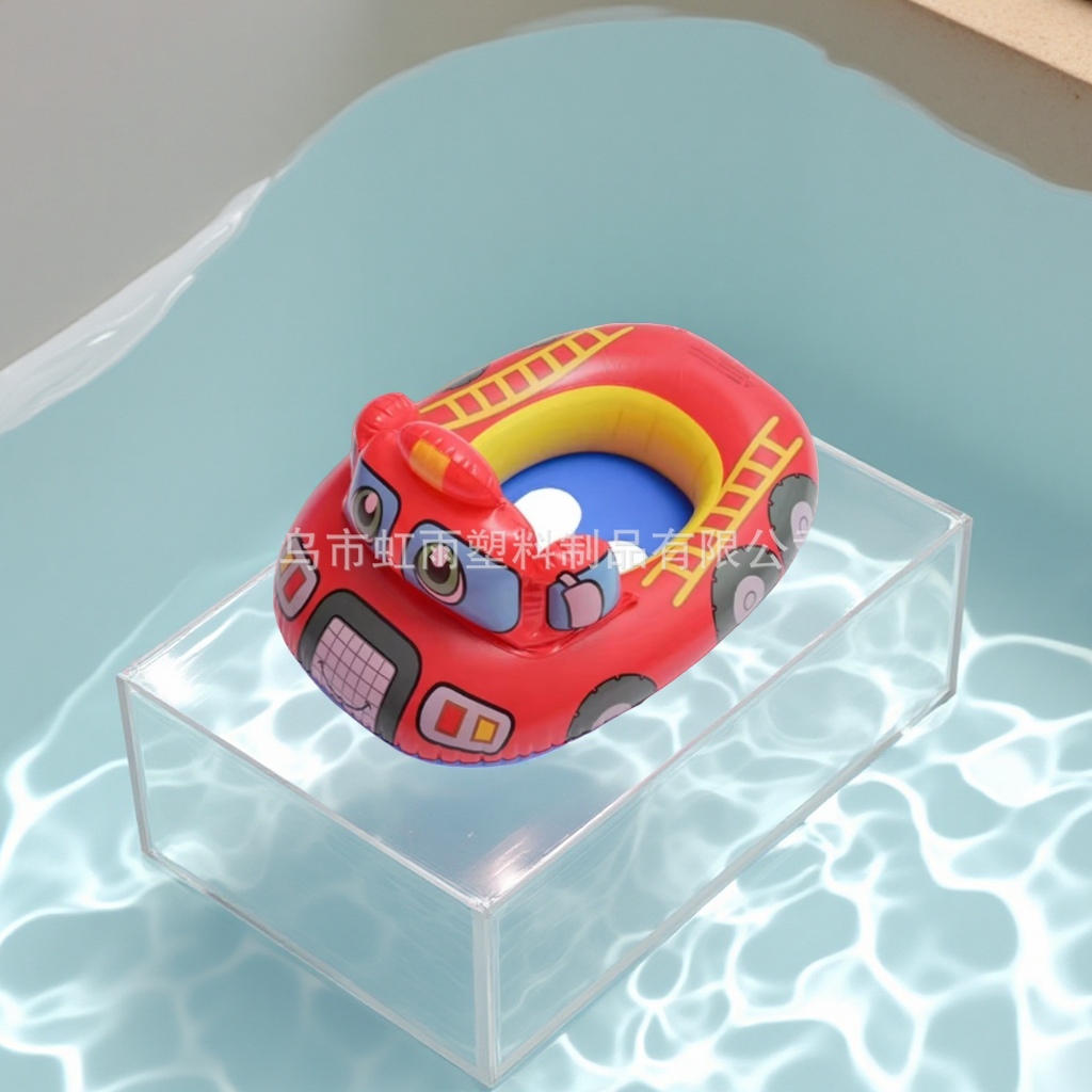 Children and babies, cartoon swimming rings, seat rings, airplane and car water seat rings, 0-3 years old, factory direct supply inflatable toys