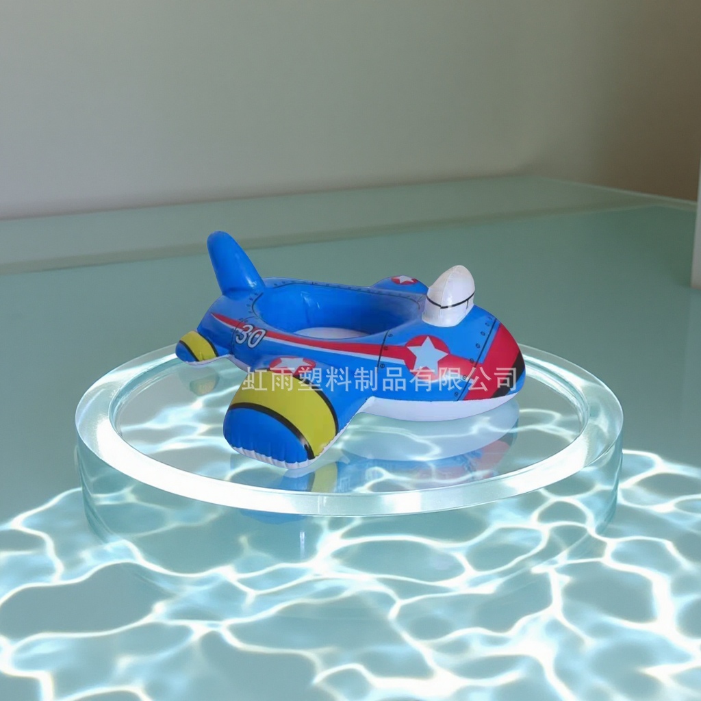 Children and babies, cartoon swimming rings, seat rings, airplane and car water seat rings, 0-3 years old, factory direct supply inflatable toys Specification image