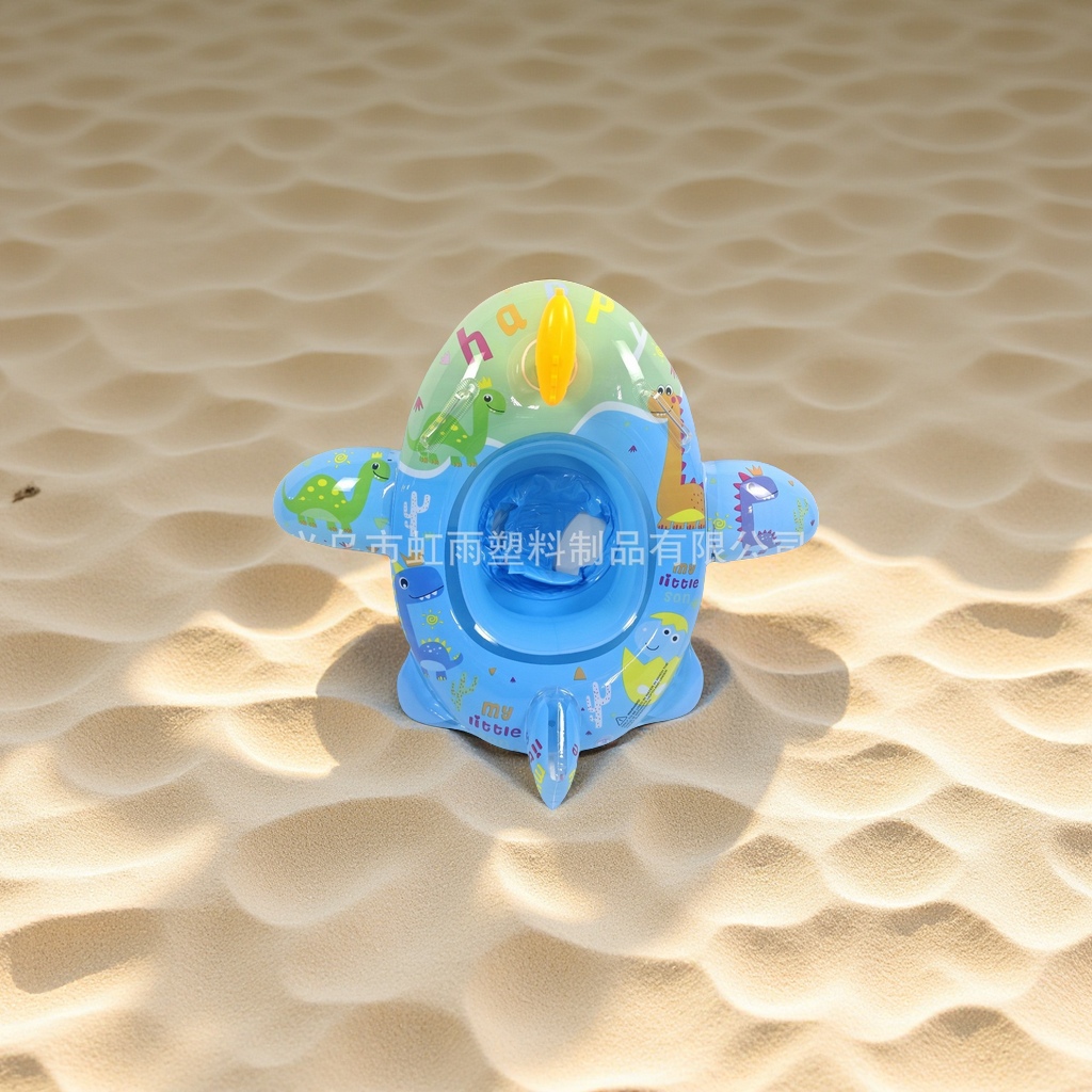 Hongyu children 's water gun swimming ring 1-3-6 annual cartoon animal recessed inflatable seat ring factory direct sales toy details Picture