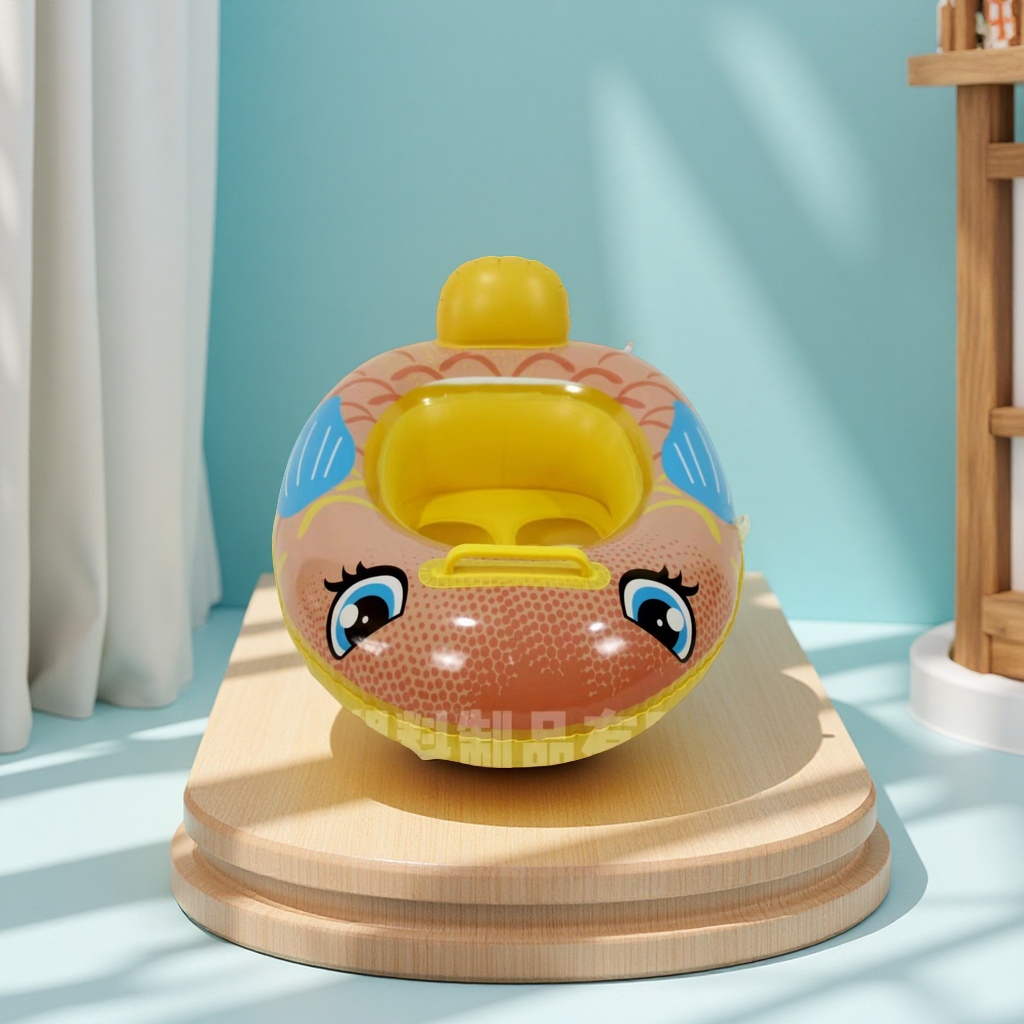Hongyu Children's inflatable water Interactive Cartoon car and boat Factory Direct sales, baby seat boats, sports outdoor swimming products, children's swimsuits Specification image
