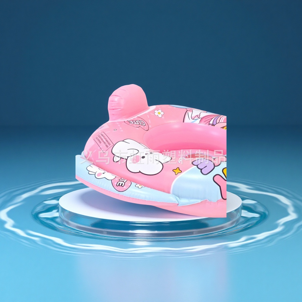 New mermaid rabbit horn boat children's cartoon water seat manufacturer wholesale sports outdoor swimming equipment children's swimsuits Application Scenario