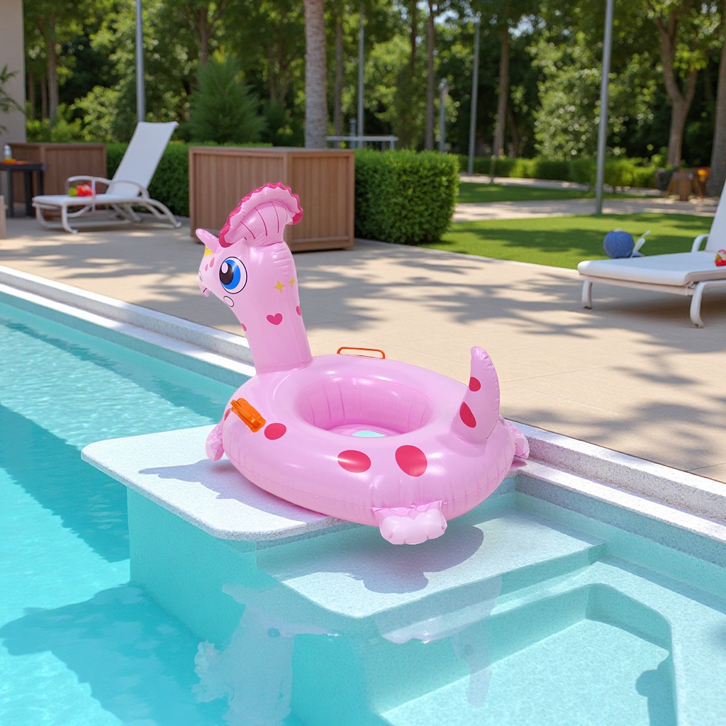 Children's cartoon inflatable swimming rings, baby life buoys, water toys, cross-border wholesale, sports and outdoor products Specification image