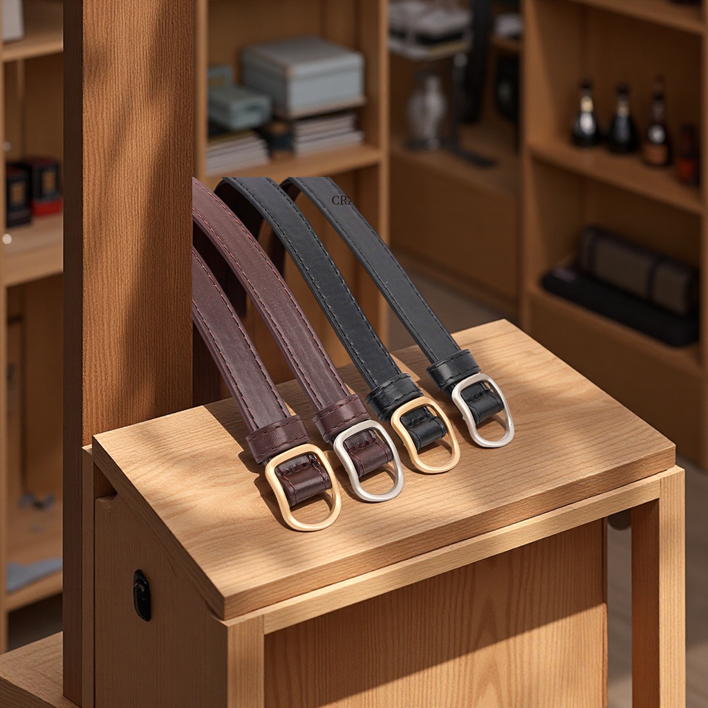 Factory direct sales of women's needle-buckle fine belts, summer jeans, versatile ins style decorative belts, women's clothing accessories