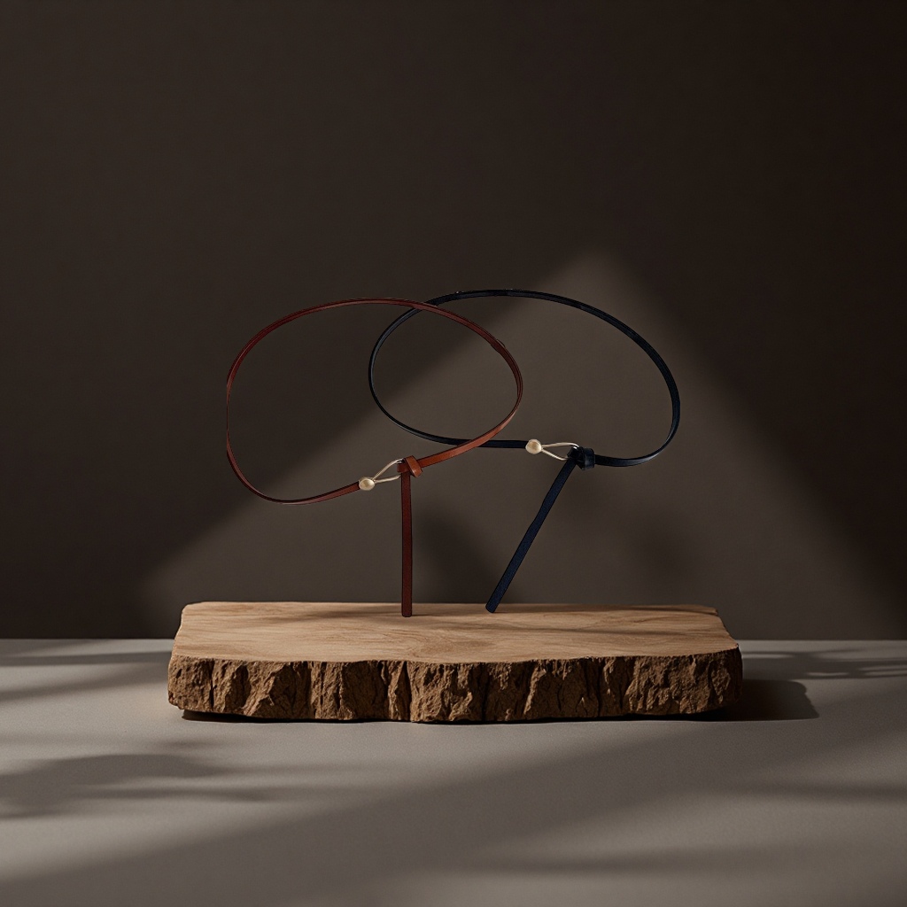 This lady's PU leather thin waist belt is versatile, with a fashionable knot decoration. It pairs well with a dress, sweater, and a cinched waistband as a clothing accessory Application Scenario