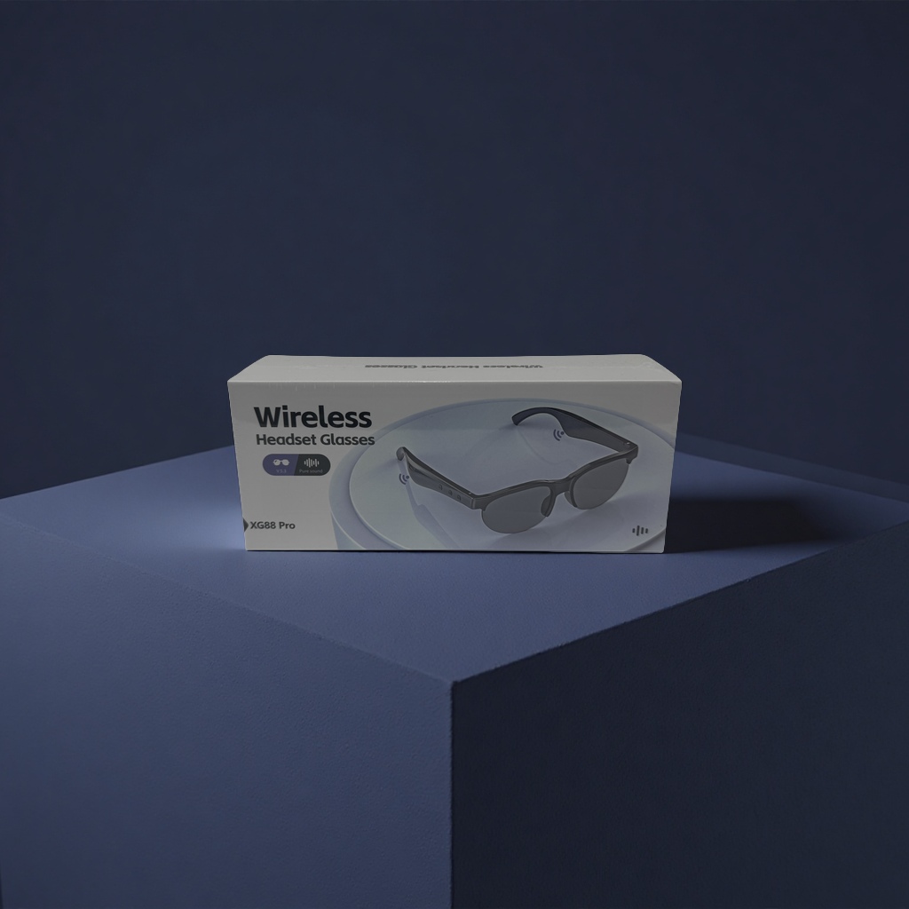 AI technology glasses, high-definition display, intelligent voice, Bluetooth, sports and leisure glasses, compatible with multiple devices details Picture