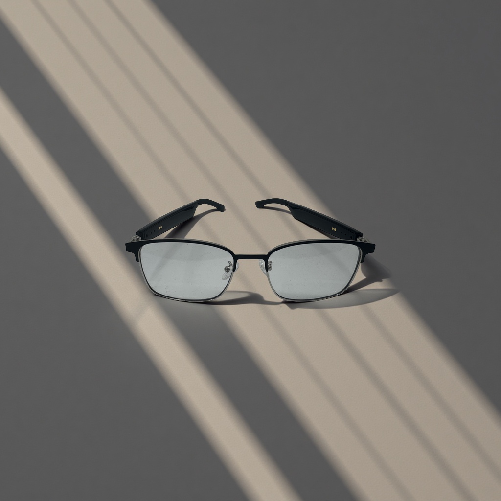 Fashionable, lightweight, high-definition anti-blue light glasses for both men and women, trendy frame glasses accessories, simple style Application Scenario