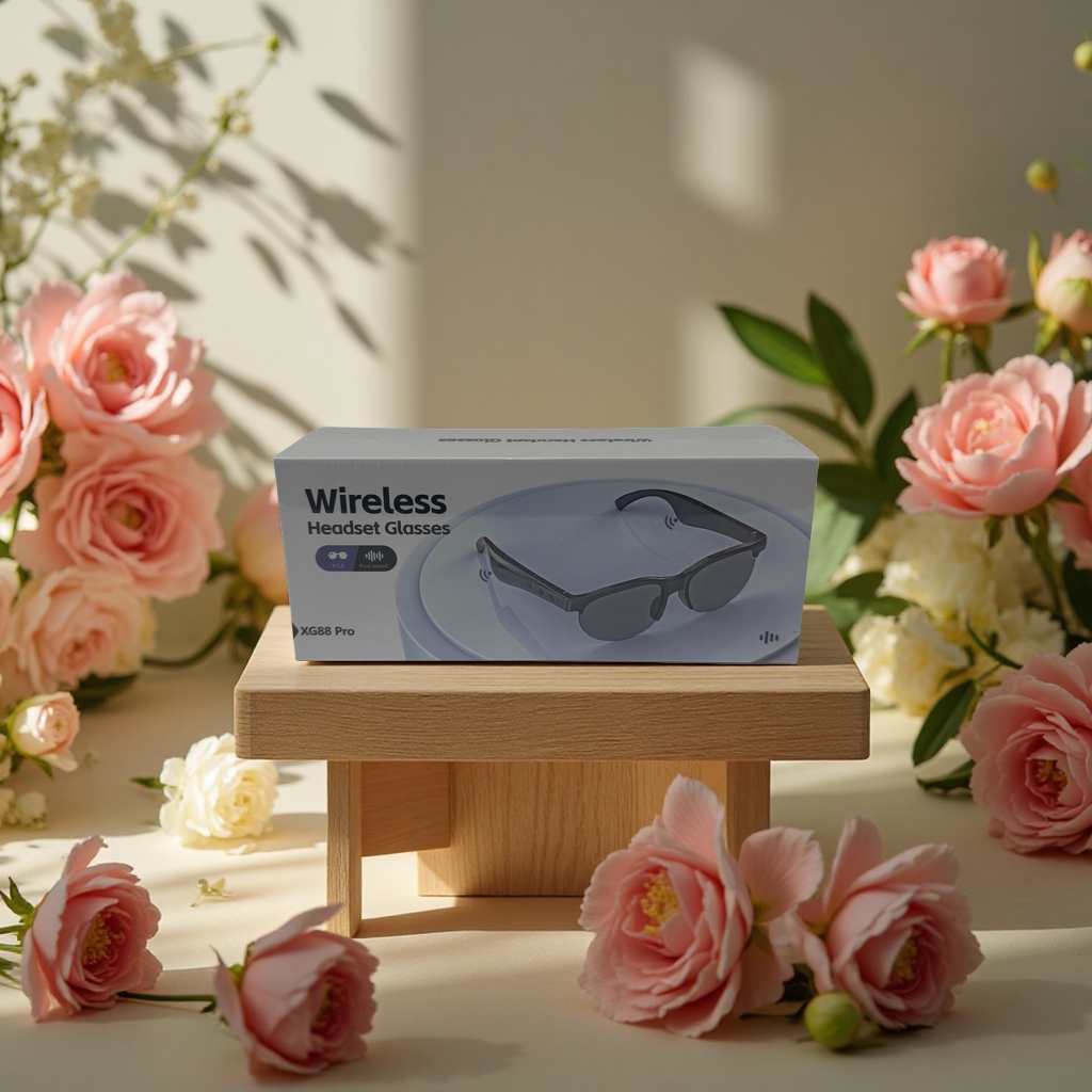 AI glasses, high-definition display, intelligent voice, multi-functional, portable, fashionable and trendy eye devices details Picture