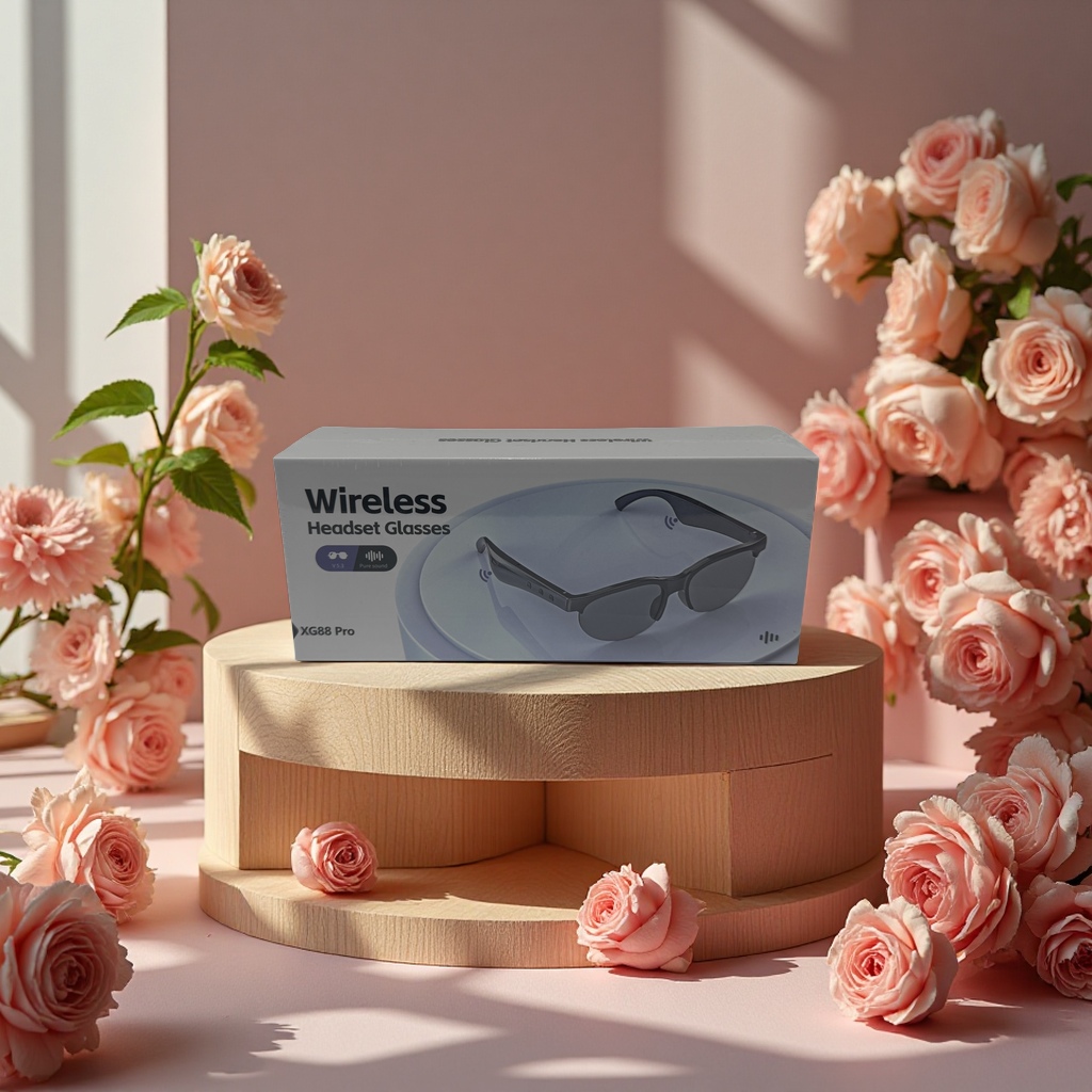 AI glasses, high-definition display, intelligent voice, multi-functional, portable, fashionable and trendy eye devices Specification image