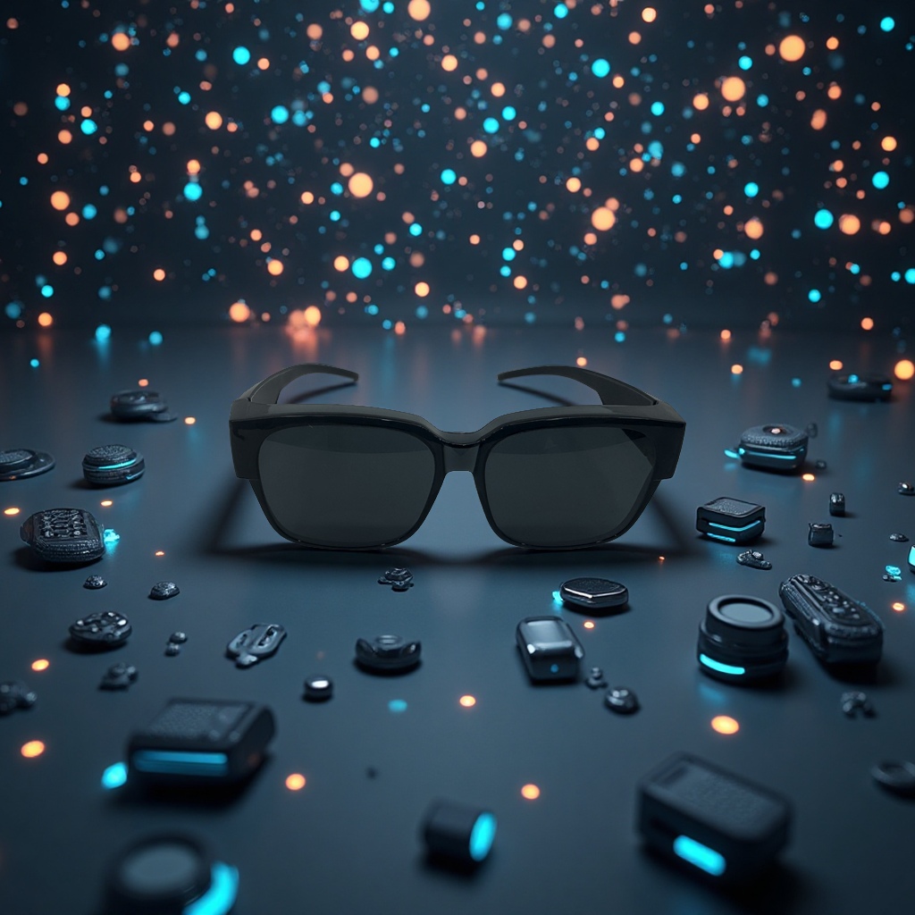 AI glasses, high-definition display, intelligent voice, portable, multi-functional and fashionable eye devices Application Scenario