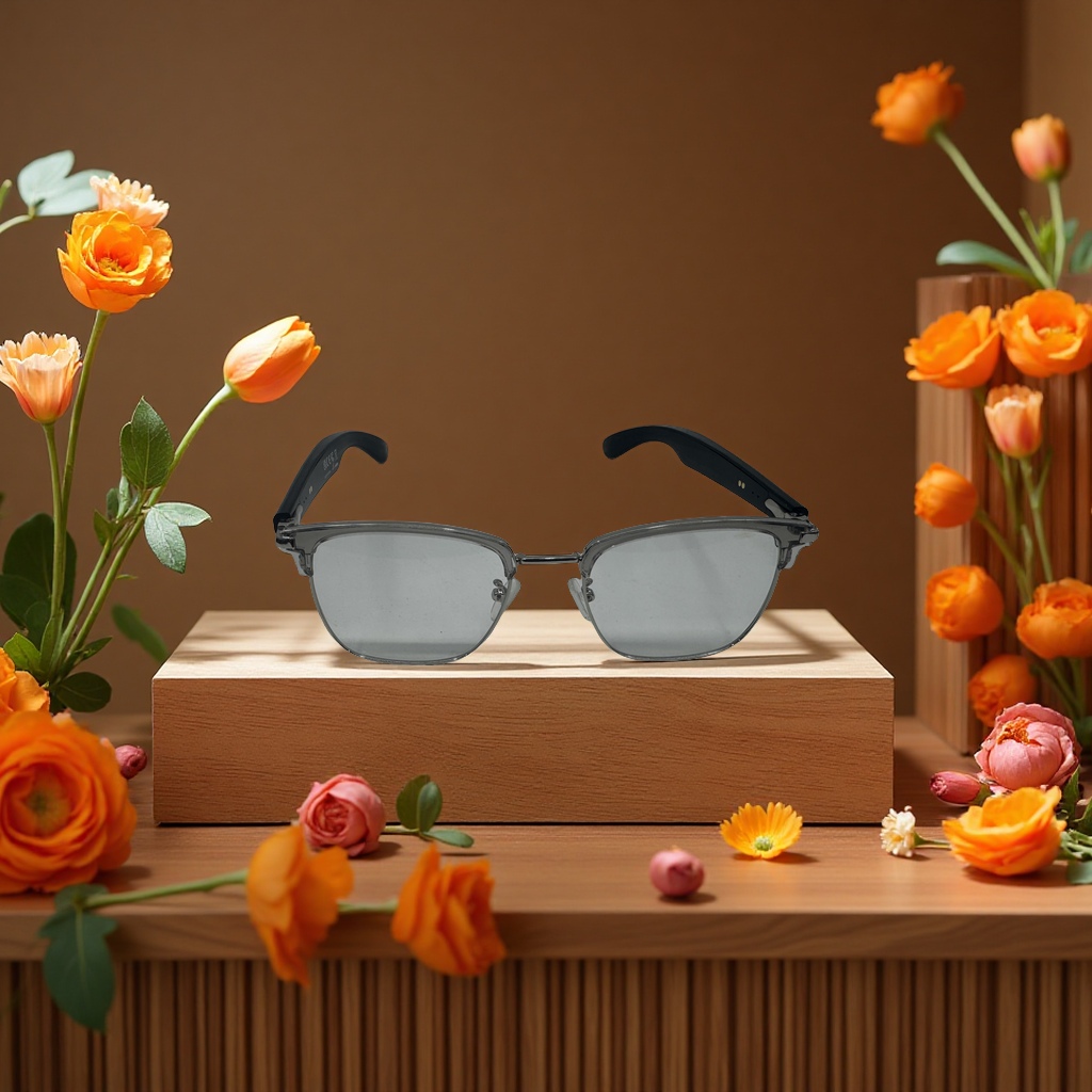 Canon's fashionable and lightweight glasses frame, suitable for both men and women, is a high-definition anti-blue light glasses accessory that can be used in various scenarios details Picture