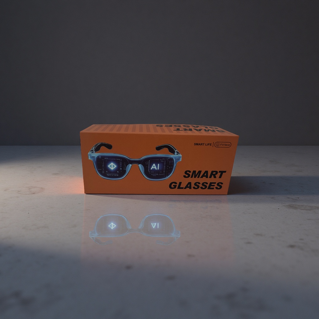 Smart glasses with high-definition display, multi-functional Bluetooth, sports glasses, fashionable and trendy portable style Specification image