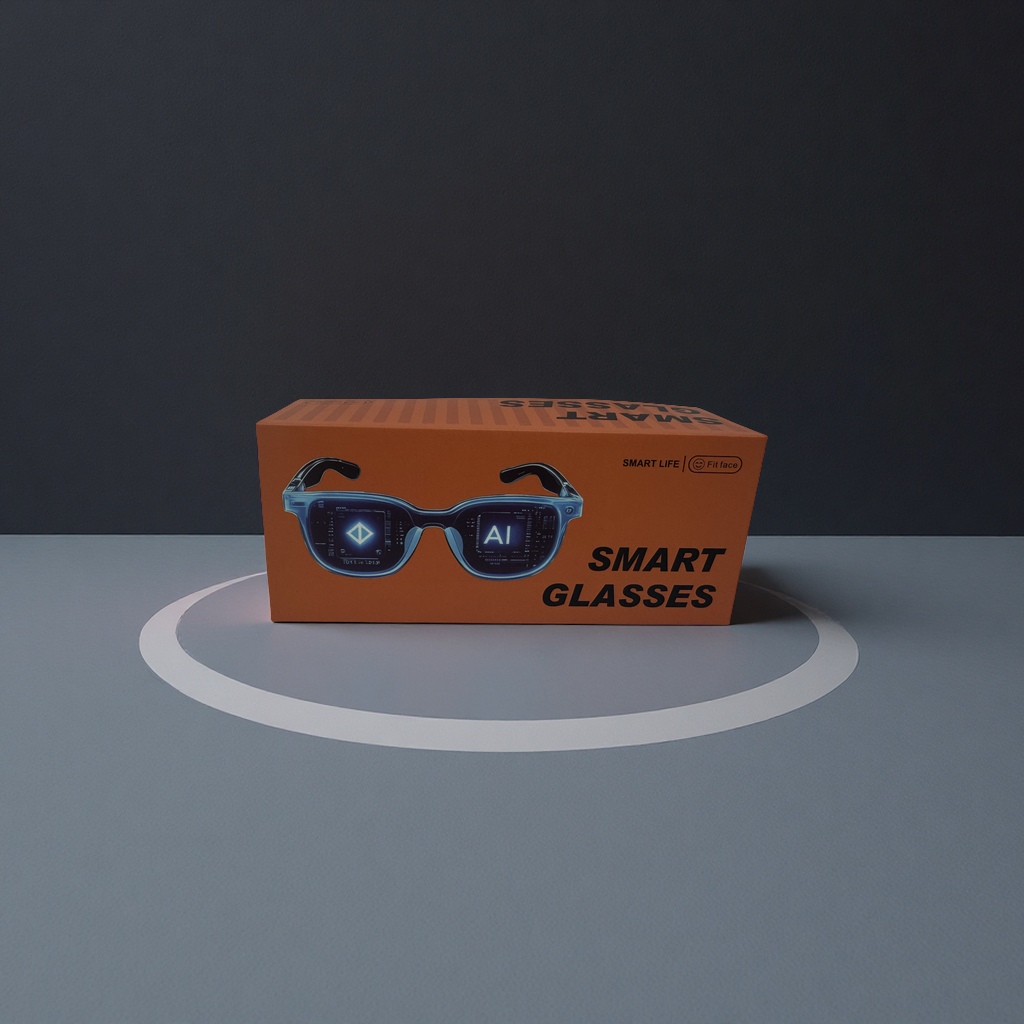 智能眼镜高清显示多功能蓝牙运动眼镜时尚潮流便携款