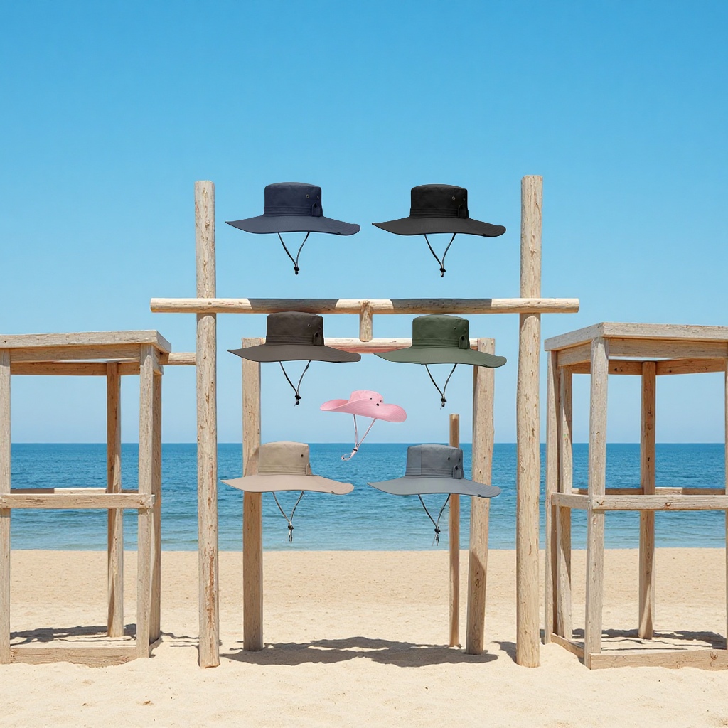 Sondona camouflage fisherman hat Summer Sun Protection Breathable Casual Fan hat Outdoor Sports sun Hat for men and women 224102189 details Picture