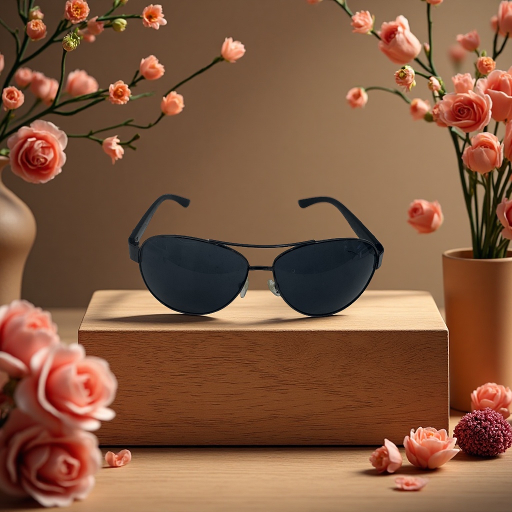 Canon Vision Fashion Glasses, high-definition anti-blue light, unisex, lightweight frame, trendy style, multiple colors to choose from Specification image