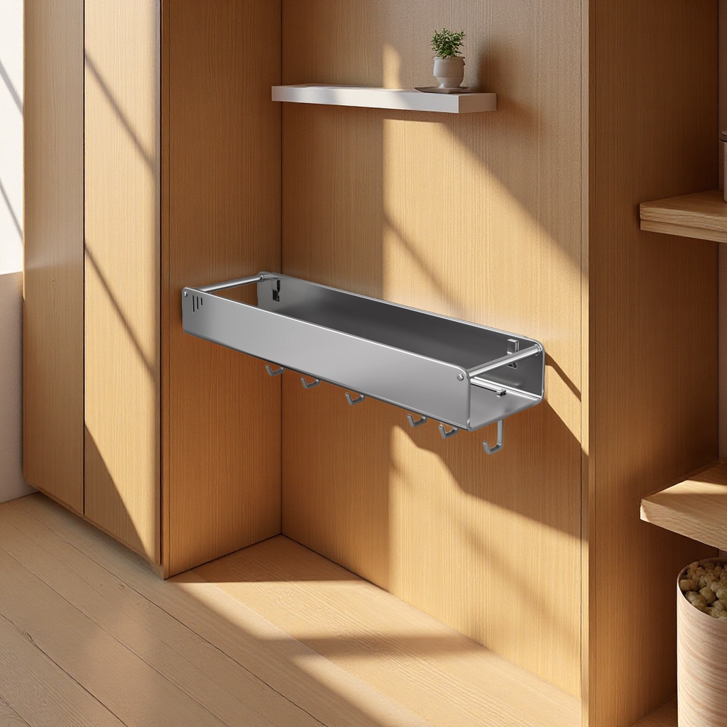 A comprehensive collection of multi-functional wall-mounted kitchen storage racks, no-drilling seasoning storage racks, knife racks, hanging racks, and household organizing products Item Picture