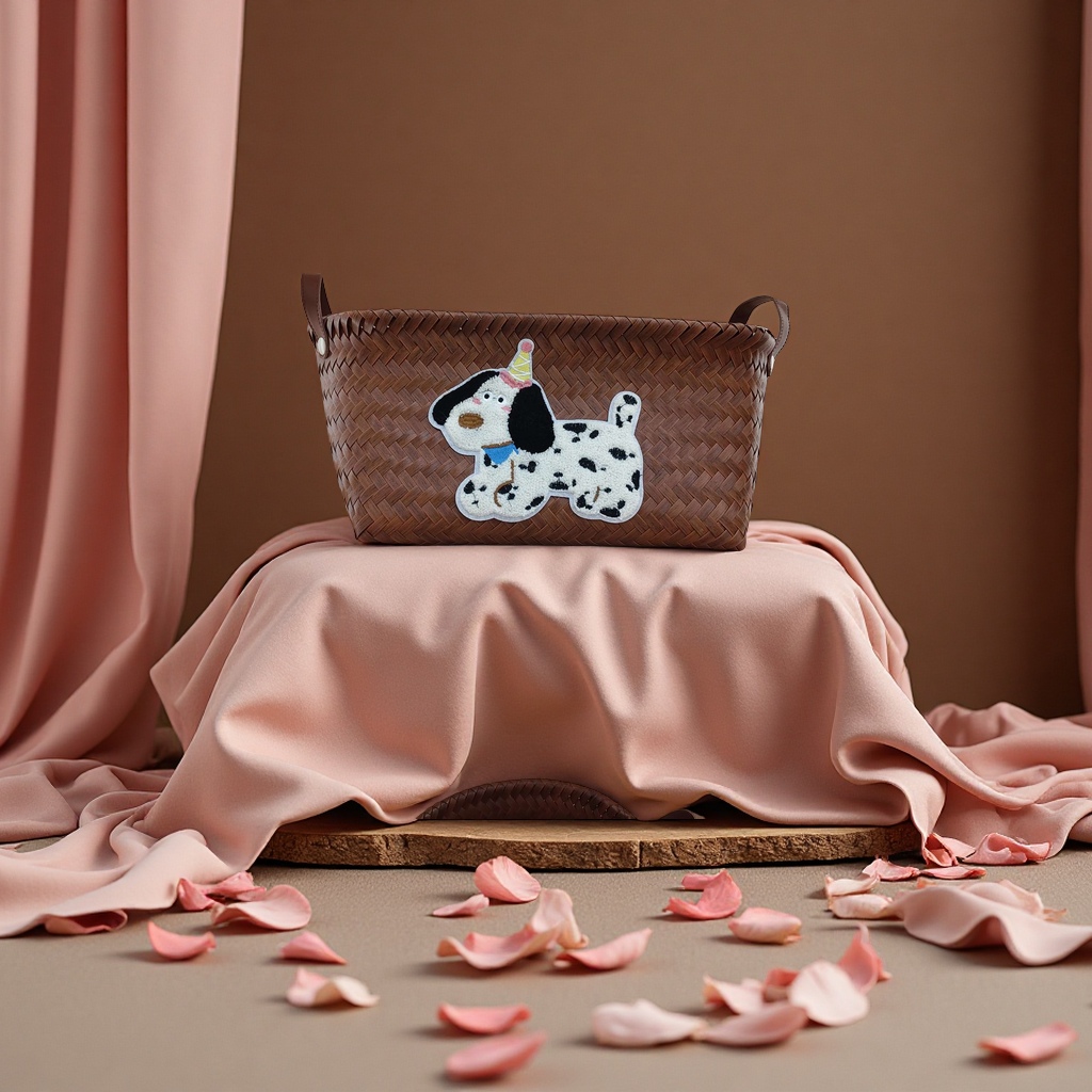 日用百货收纳防尘编织收纳筐置物篮家用整理用品