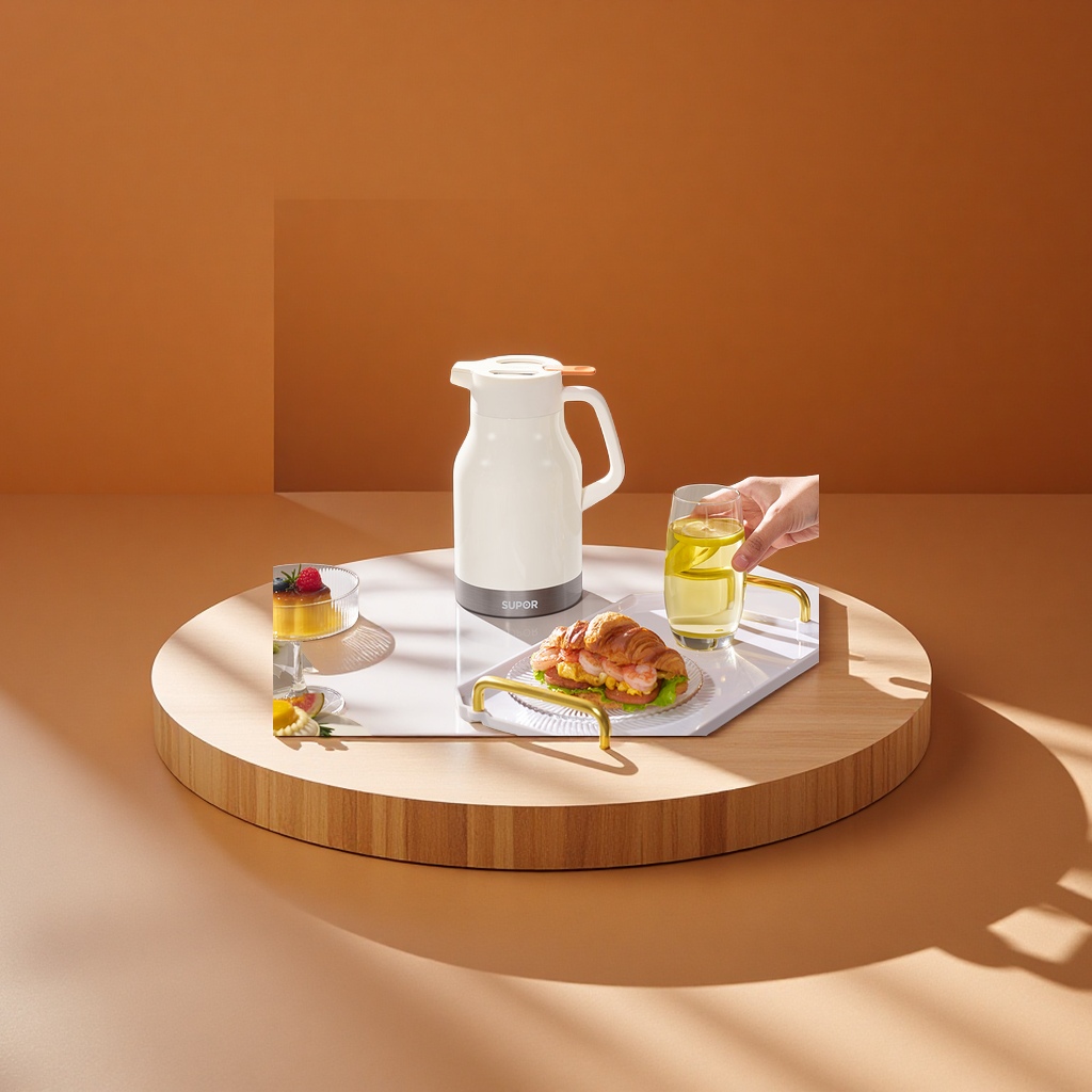 SUPOR 316L Stainless Steel thermos for household, business and office water kettles, daily necessities, cups and thermos details Picture