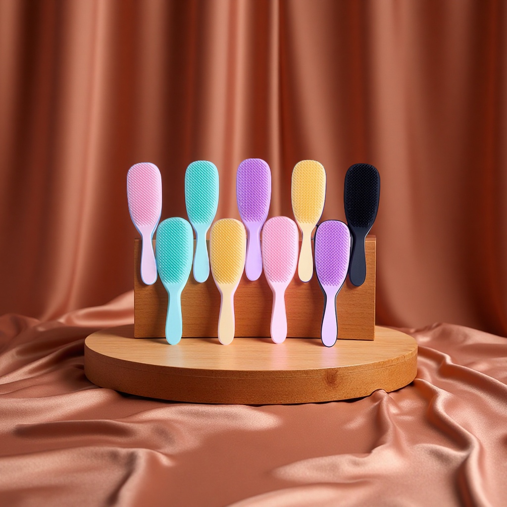 新灵巧梳TT英国王妃同款魔法梳防打结顺发按摩卷发日用百货一次性梳