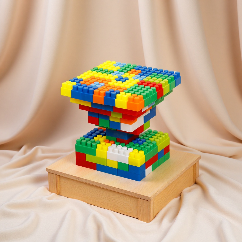 积木/diy街景/乐高积木/乐高/积木花细节图