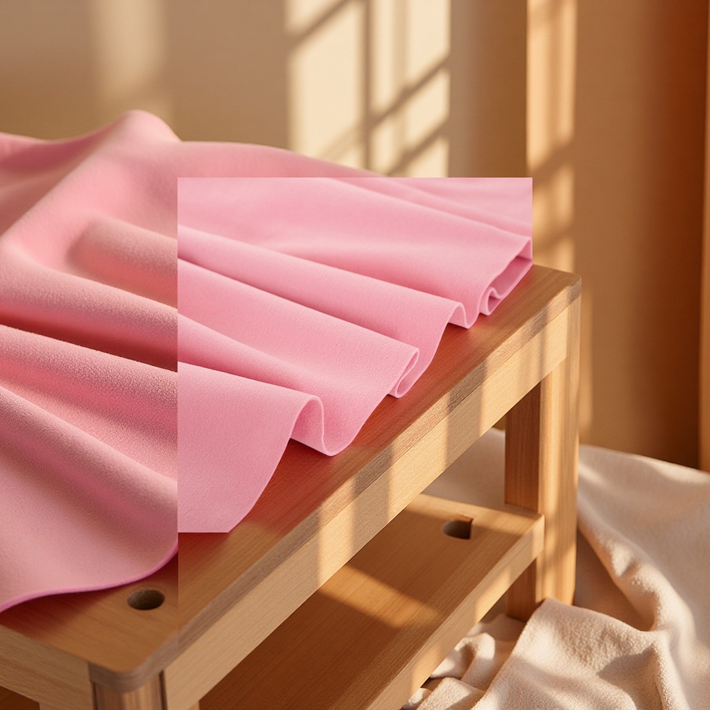 对联/荷兰绒布加厚/布料长毛绒/鸡皮绒布/牛奶绒面料产品图