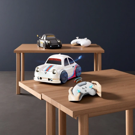 Intelligent sensing, following, drifting car, dual-mode mini remote control, desktop toy, boys' electric vehicle Intelligent sensing, following, drifting car, dual-mode mini remote control, desktop toy, boys' electric vehicle