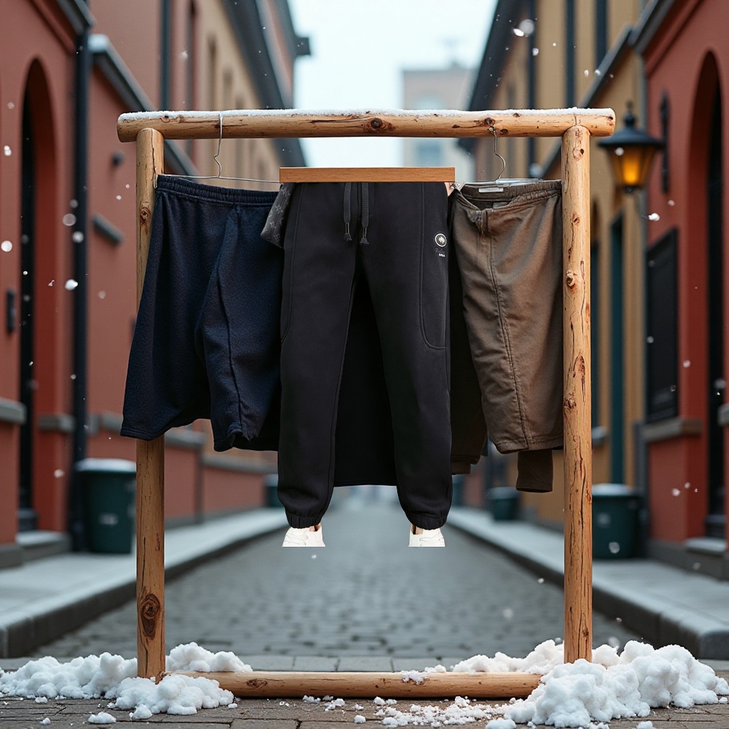 Trendy men's trousers 2025 new style winter cotton loose casual sports outdoor durable men's trousers, versatile men's trousers Item Picture