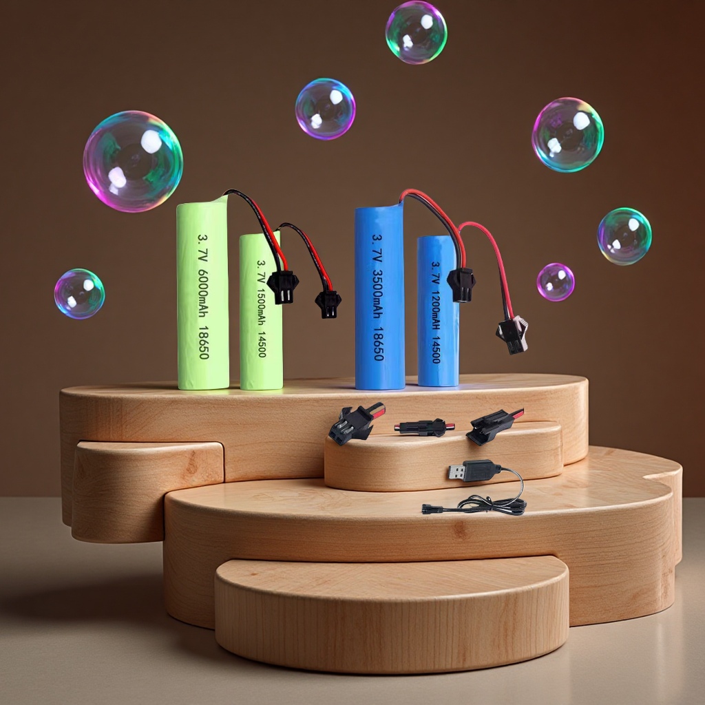 Batería de litio 14500 3.7V para ametralladora de burbuja de control remoto para niños 18650 batería recargable de gran capacidad aplicable electricista y eléctrico Specification image