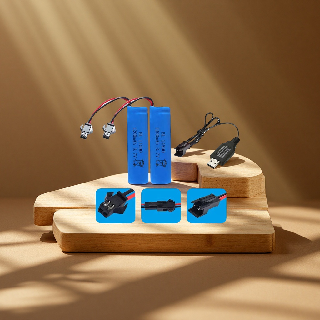 Batería de litio 14500 3.7V para ametralladora de burbuja de control remoto para niños 18650 batería recargable de gran capacidad aplicable electricista y eléctrico Application Scenario