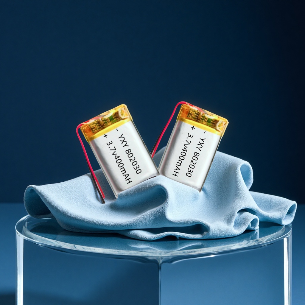 Batería de polímero de litio 3.7V400mAh tacógrafo batería para monitor de presión arterial fabricante al por mayor electricista piezas eléctricas Specification image