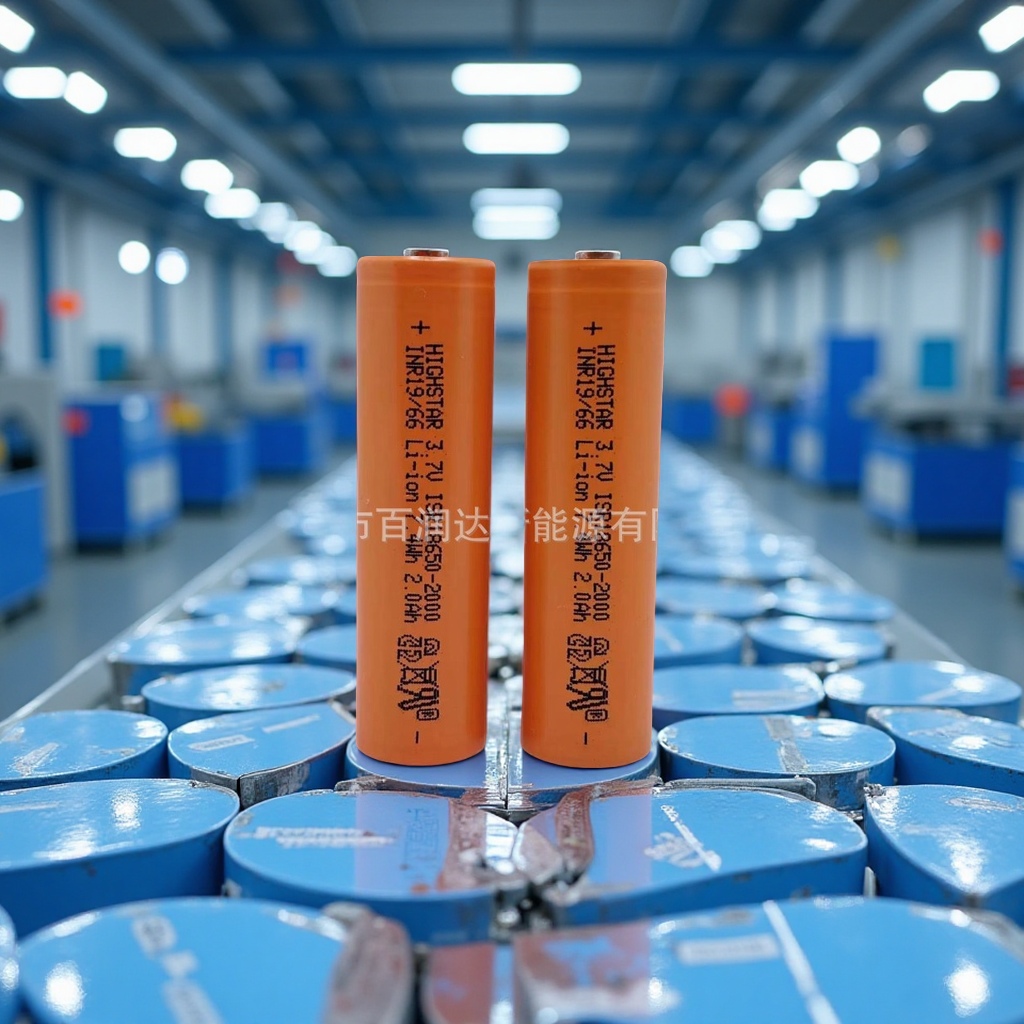 Haisida 18650 high-capacity 2000mAh power 10C high-rate lithium battery, dedicated battery for power tools and Angle grinders, electrical and electronic accessories Item Picture