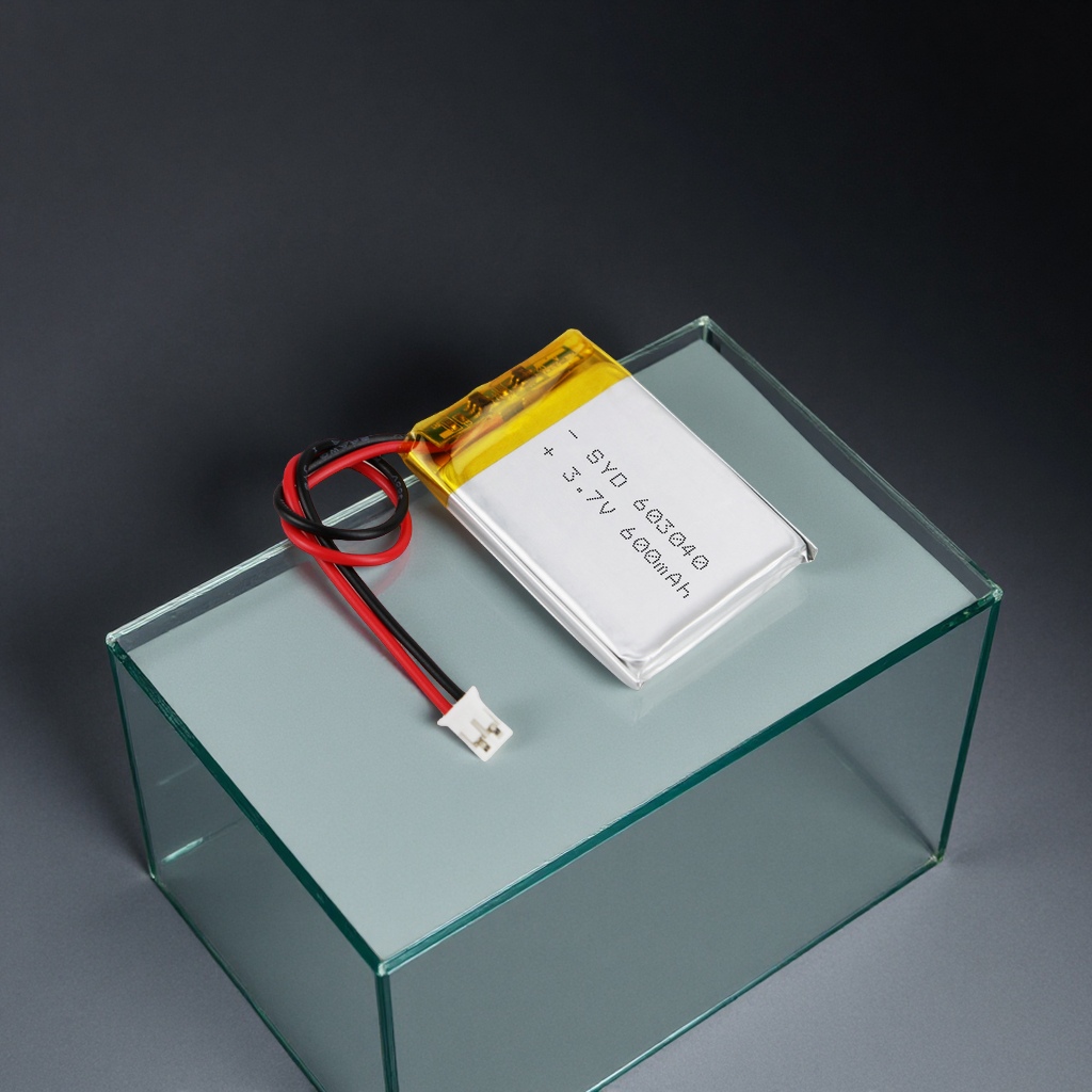 Suministro de fábrica 603040 batería de polímero de litio 600mAh altavoz bluetooth alarma smart wearable dispositivo batería especial electricista kit eléctrico Specification image