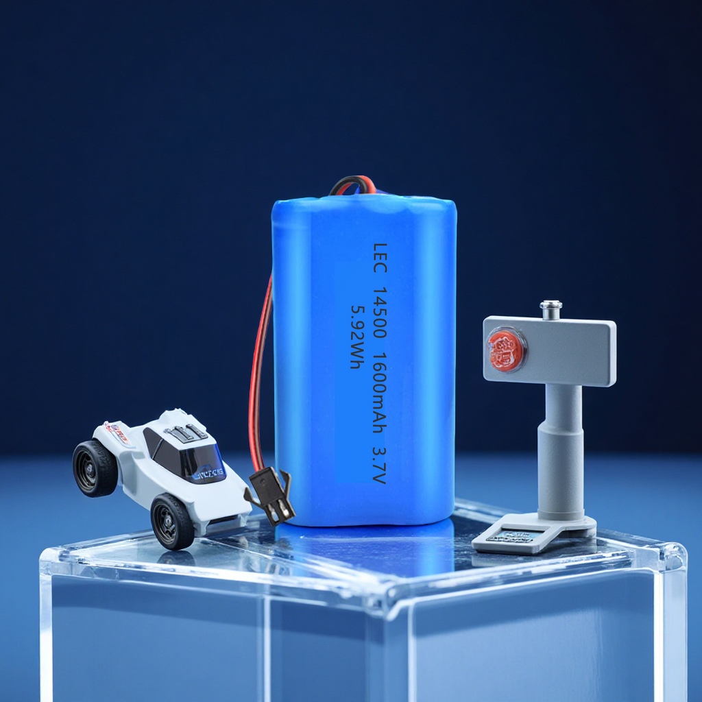 14500 lithium battery, 3.7V remote control racing car bubble machine, water bomb gun, rechargeable battery, complete certification, electrical and electronic products Specification image
