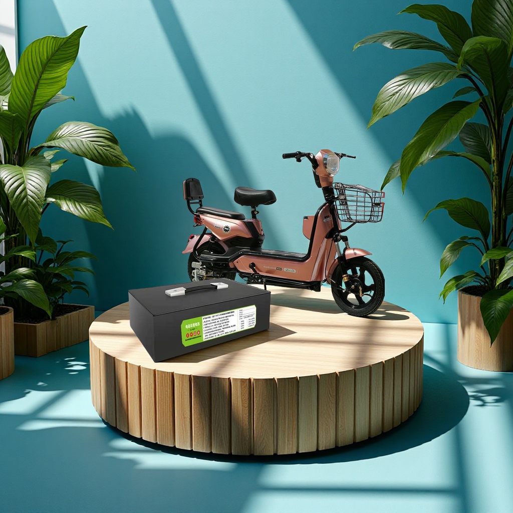 电动车锂电池48V20A大容量两轮车外卖专用新国标通用铝电瓶电工电气