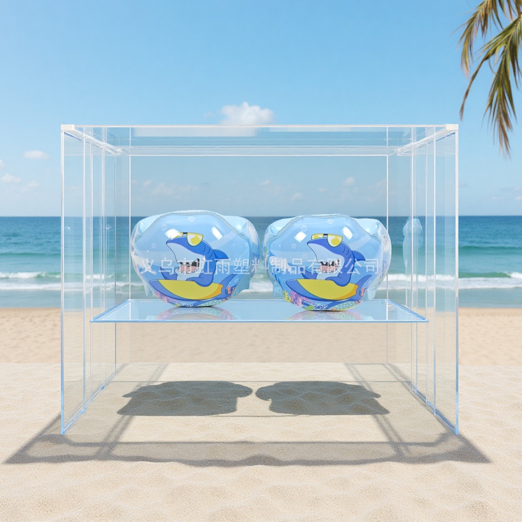 虹雨成人儿童通用加厚卡通水袖游泳手臂圈玩具充气气模厂家直销