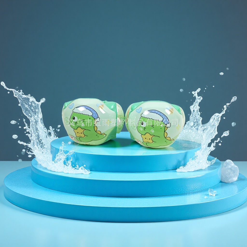Hongyu adult and children's universal thickened cartoon water sleeve swimming arm ring toy inflatable mold factory direct sales details Picture